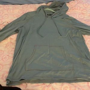 Athletic top with hoodie 2X